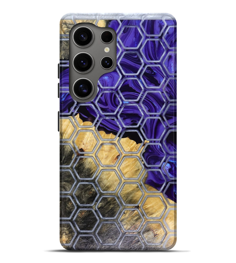 Galaxy S25 Ultra Wood Live Edge Phone Case - Grayson (Pattern, 816162)