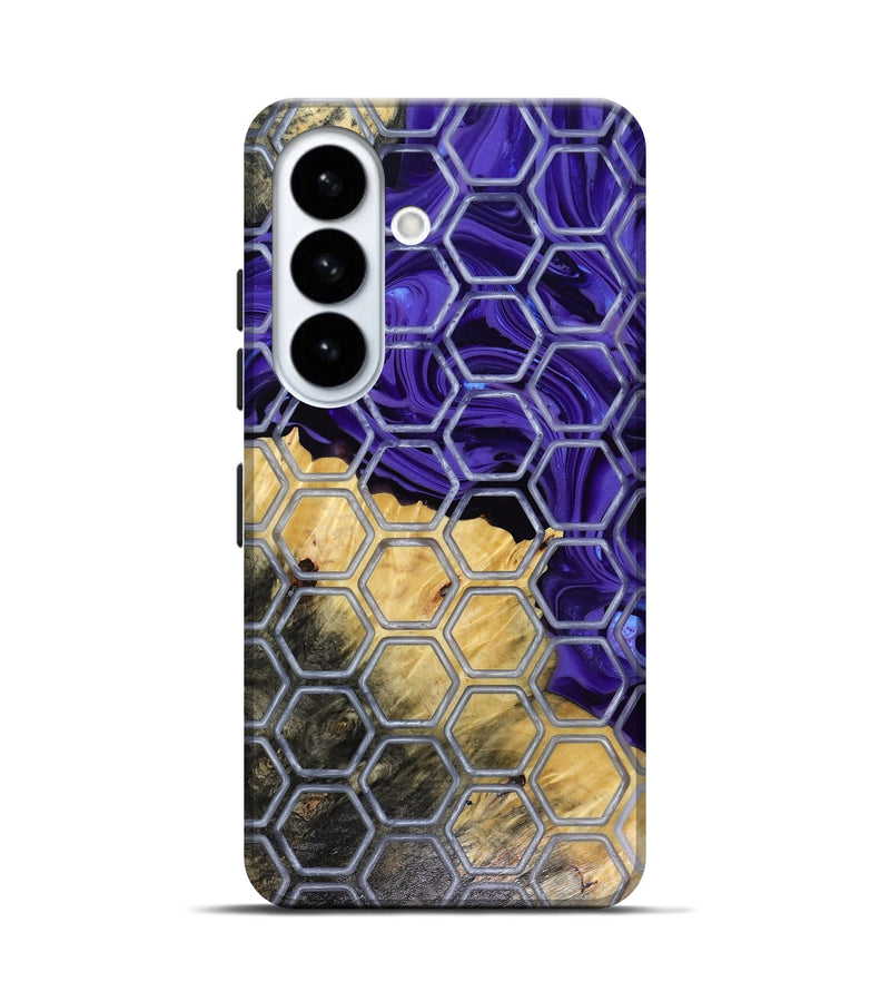 Galaxy S26 Wood Live Edge Phone Case - Grayson (Pattern, 816162)