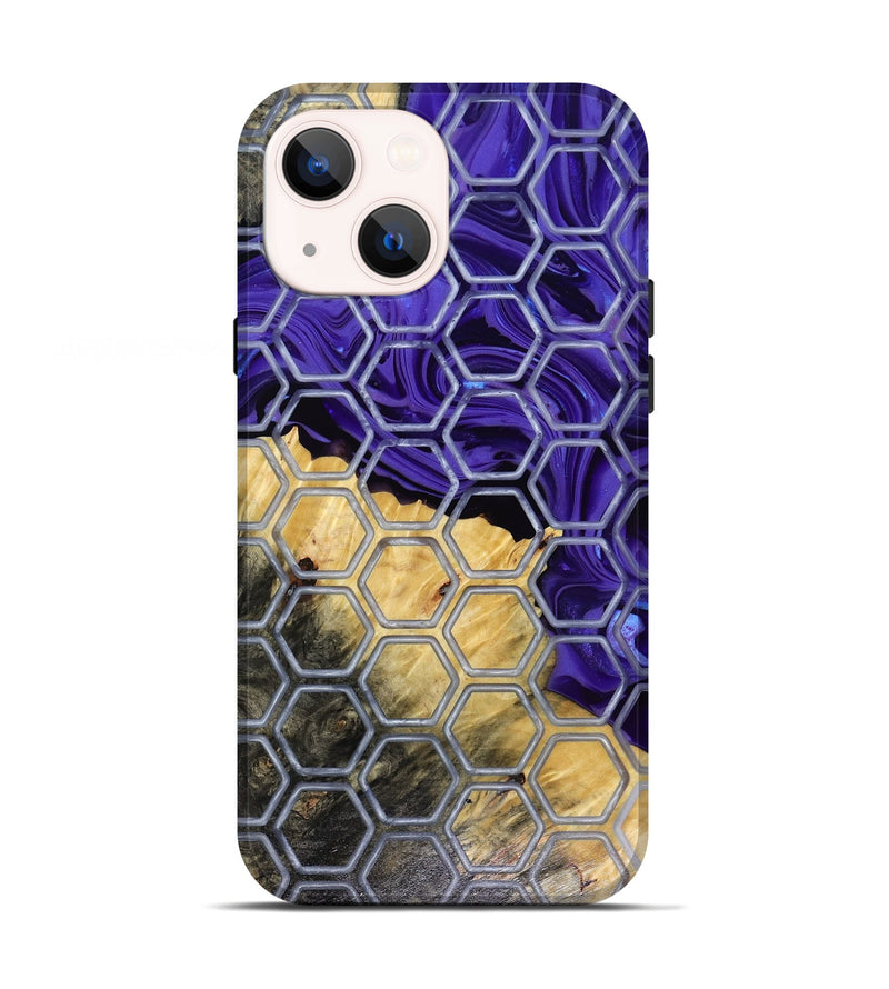 iPhone 13 Wood Live Edge Phone Case - Grayson (Pattern, 816162)