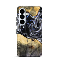 Galaxy S26 Wood Live Edge Phone Case - Orpha (Black & White, 816165)