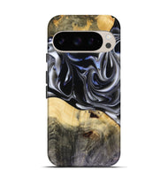 Pixel 10 Wood Live Edge Phone Case - Orpha (Black & White, 816165)