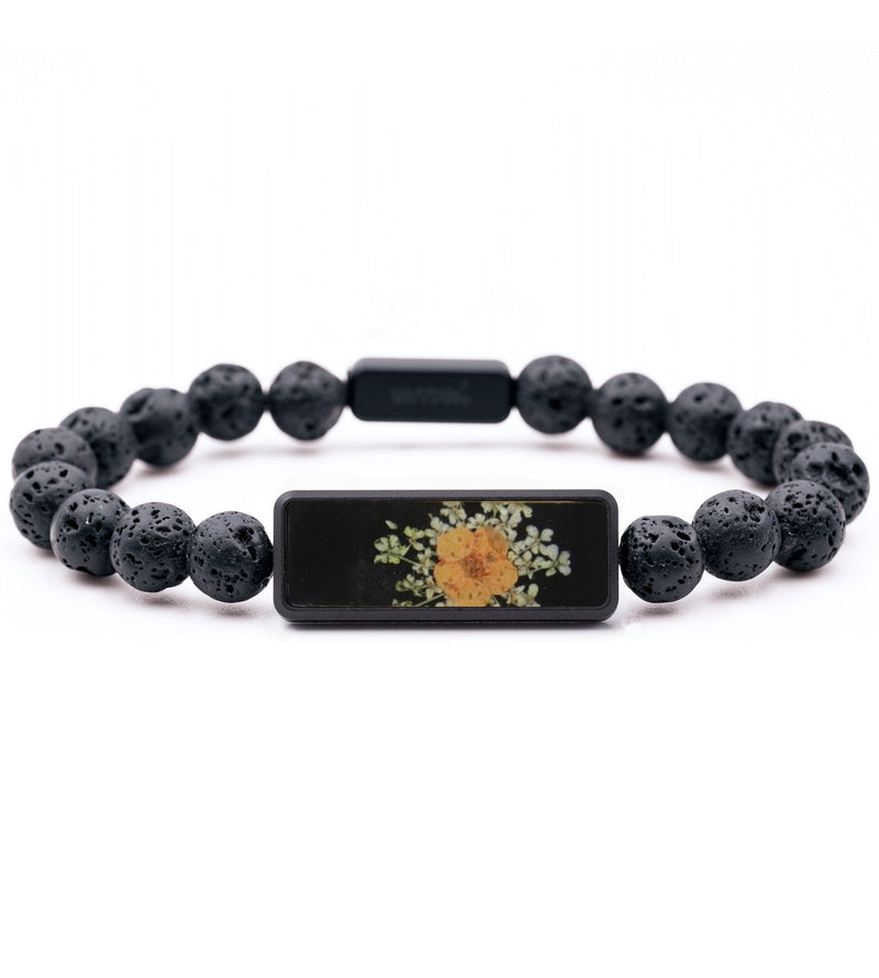 Lava Bead ResinArt Bracelet - Jonas (Bloom, 816175)