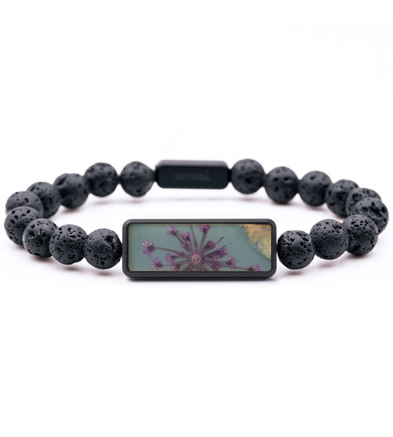 Lava Bead ResinArt Bracelet - Chelsie (Bloom, 816182)