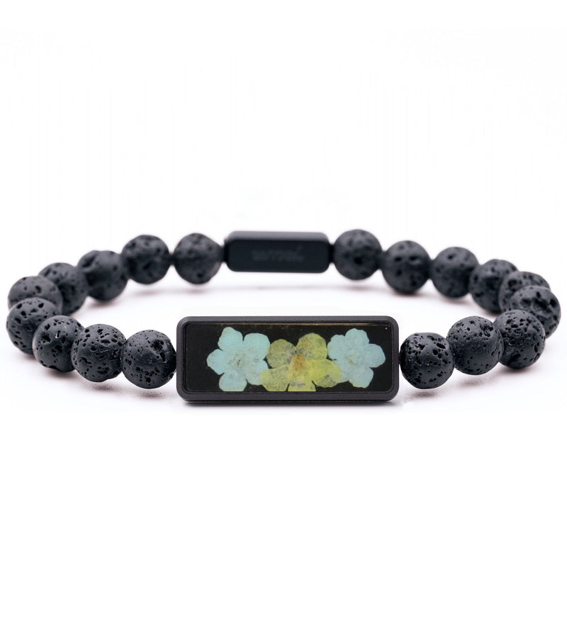 Lava Bead ResinArt Bracelet - Isabella (Bloom, 816186)