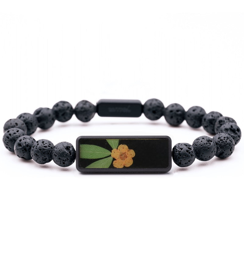 Lava Bead ResinArt Bracelet - Braden (Bloom, 816187)