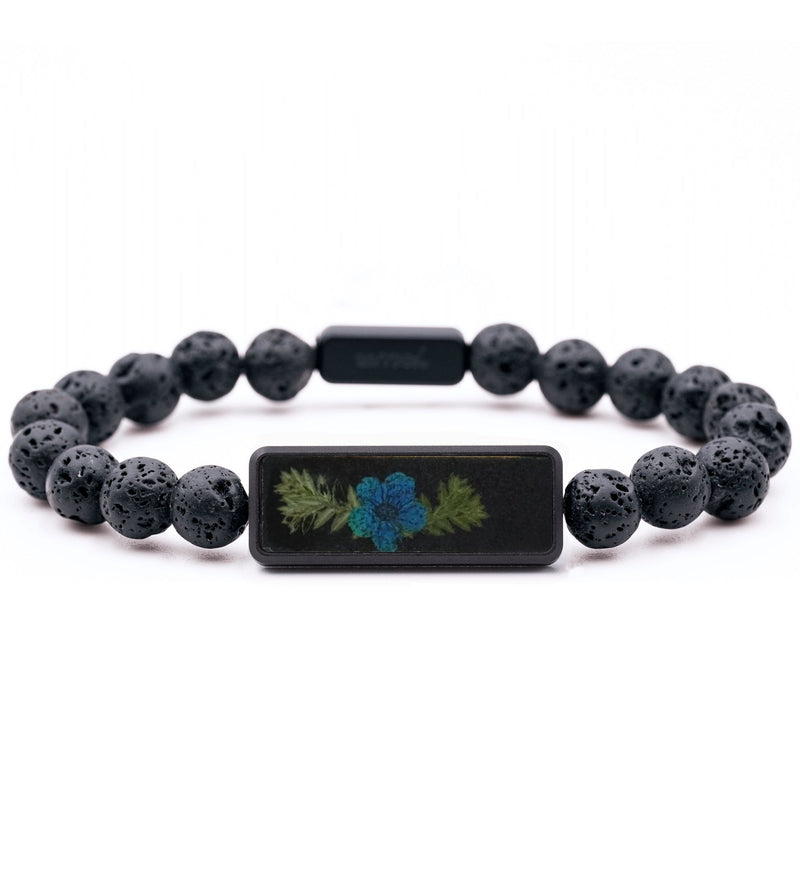 Lava Bead ResinArt Bracelet - Giuliana (Bloom, 816190)