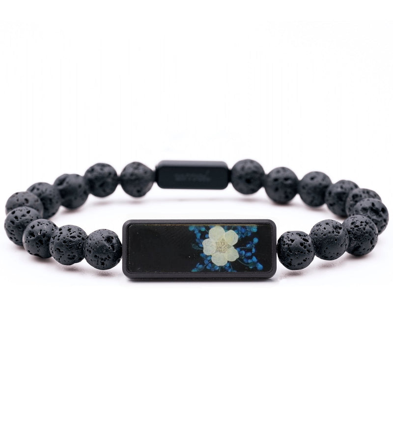 Lava Bead ResinArt Bracelet - Judith (Bloom, 816192)