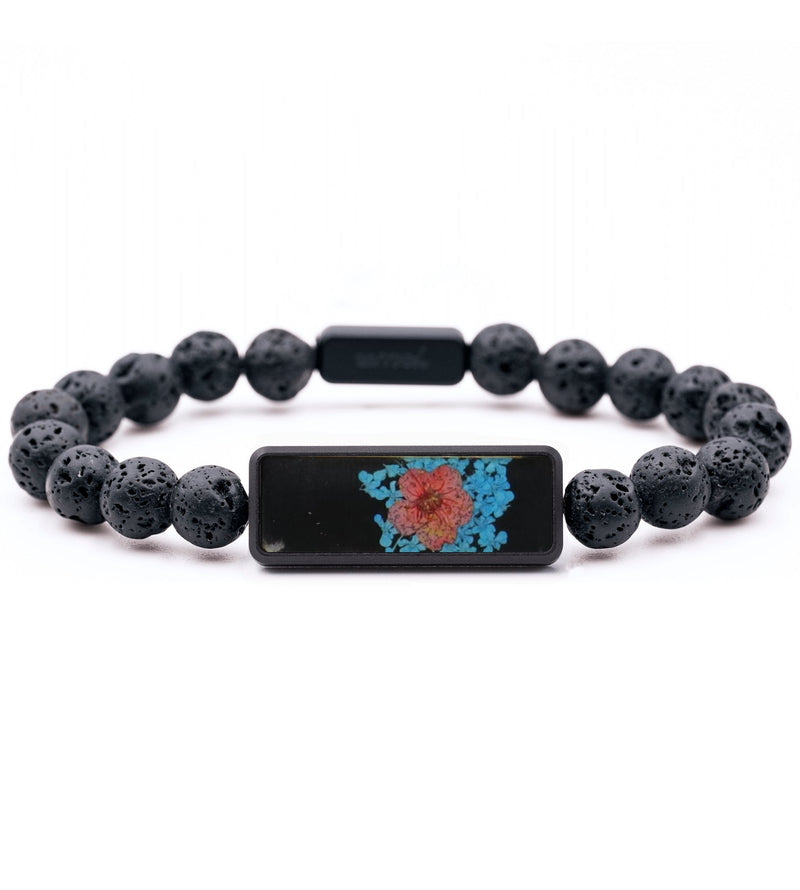 Lava Bead ResinArt Bracelet - Lily (Bloom, 816199)