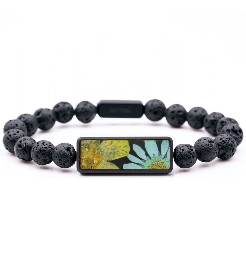 Lava Bead ResinArt Bracelet - Maxine (Bloom, 816201)