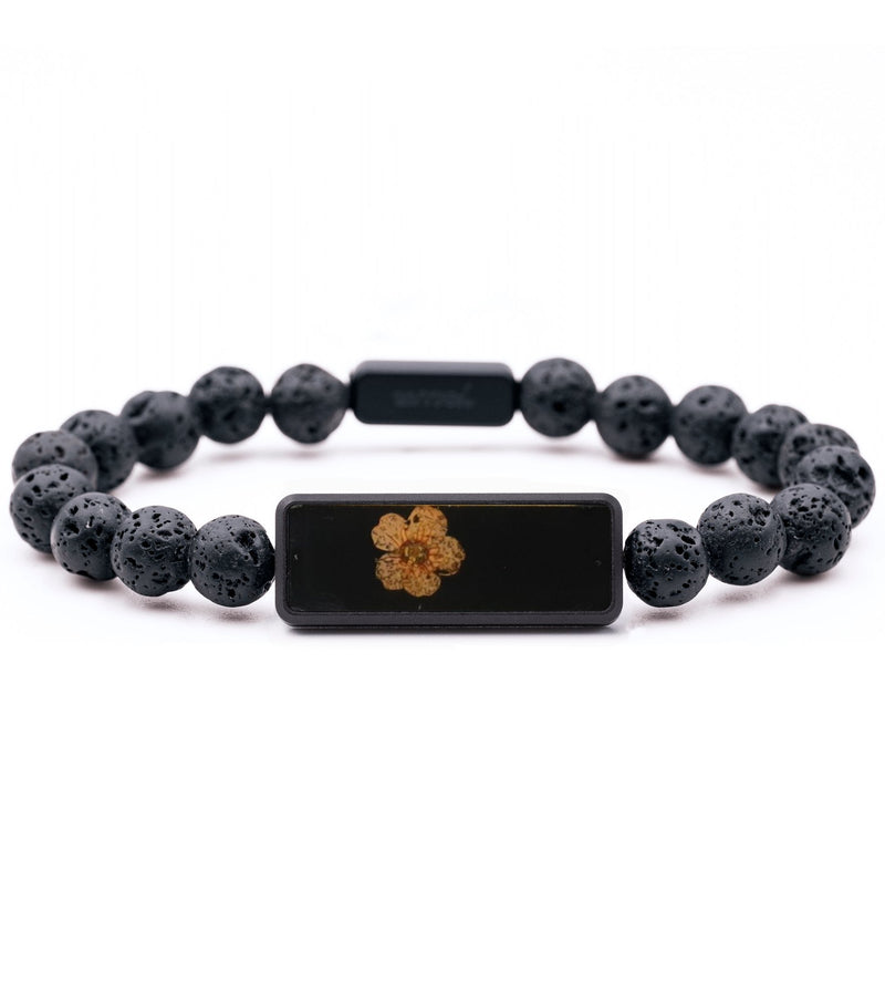 Lava Bead ResinArt Bracelet - Alvin (Bloom, 816203)