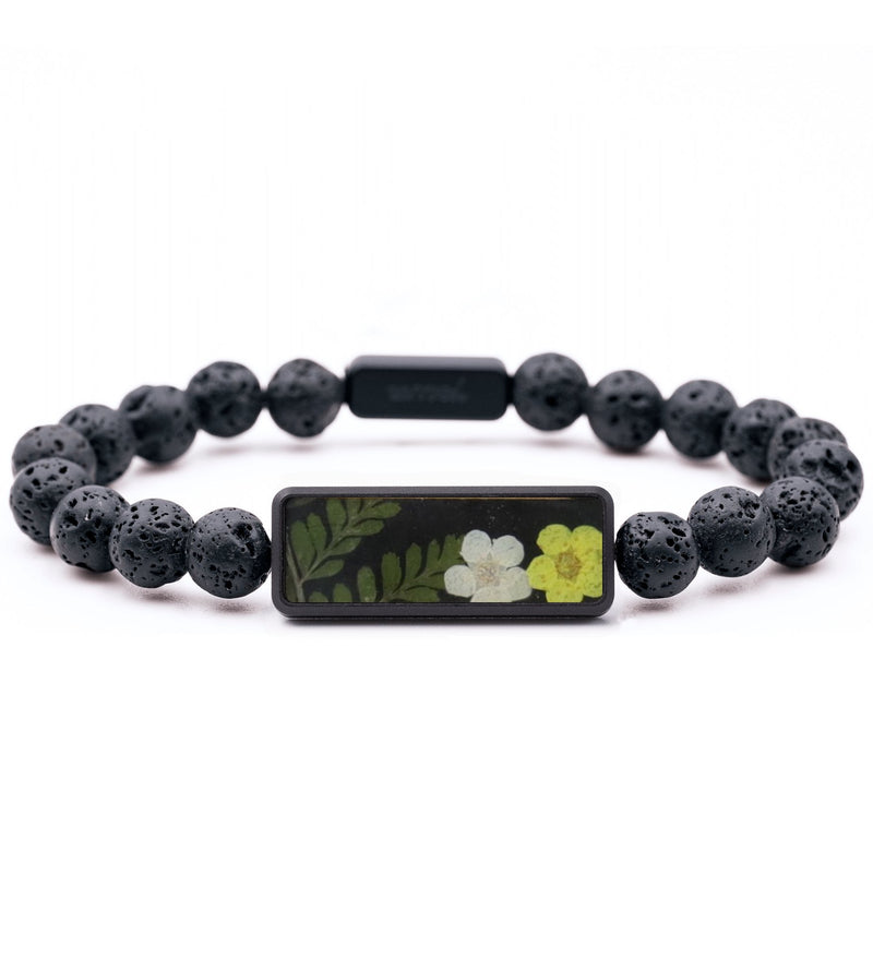 Lava Bead ResinArt Bracelet - Yolanda (Bloom, 816208)