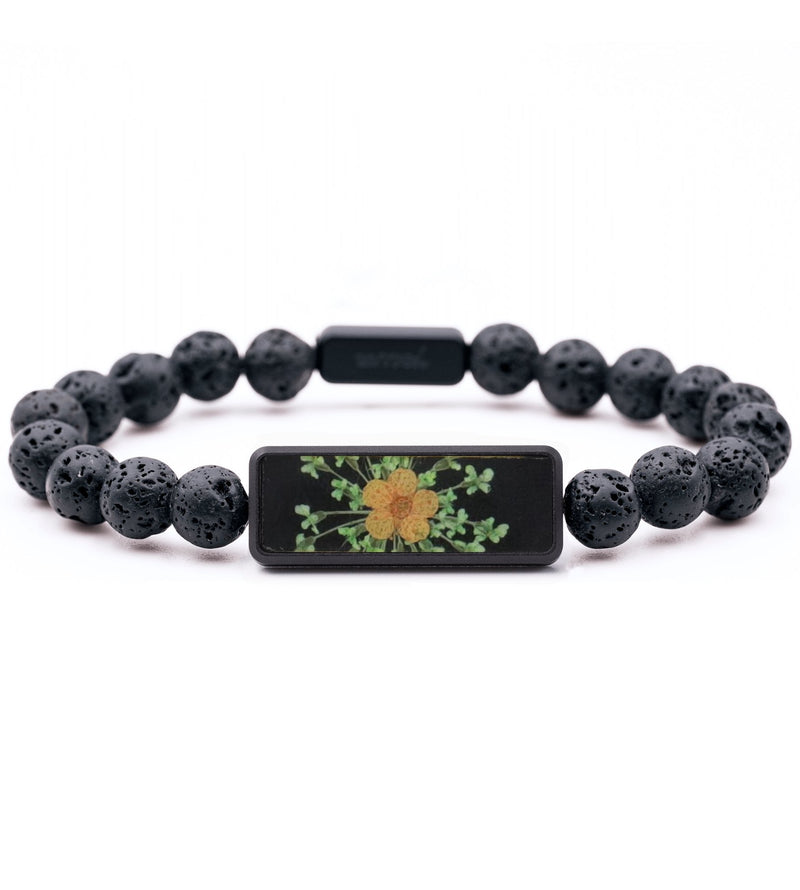 Lava Bead ResinArt Bracelet - Dan (Bloom, 816212)