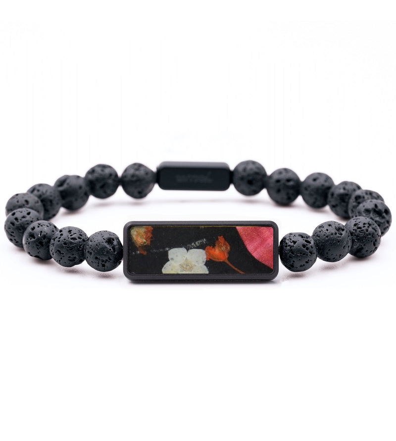 Lava Bead ResinArt Bracelet - Abigail (Bloom, 816213)