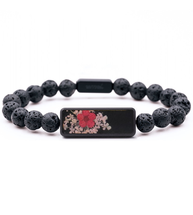 Lava Bead ResinArt Bracelet - Emma (Bloom, 816215)