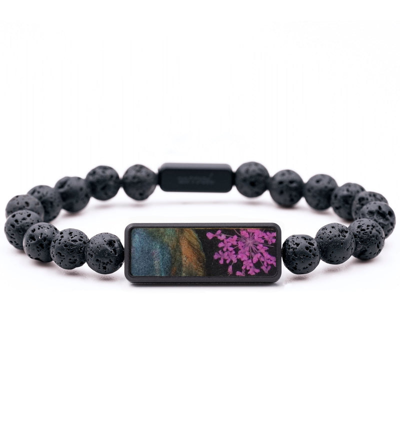 Lava Bead Wood Bracelet - Edgar (Bloom, 816220)