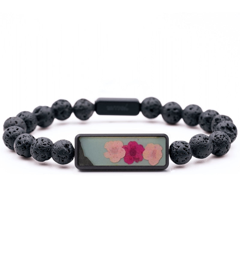 Lava Bead ResinArt Bracelet - Lori (Bloom, 816221)