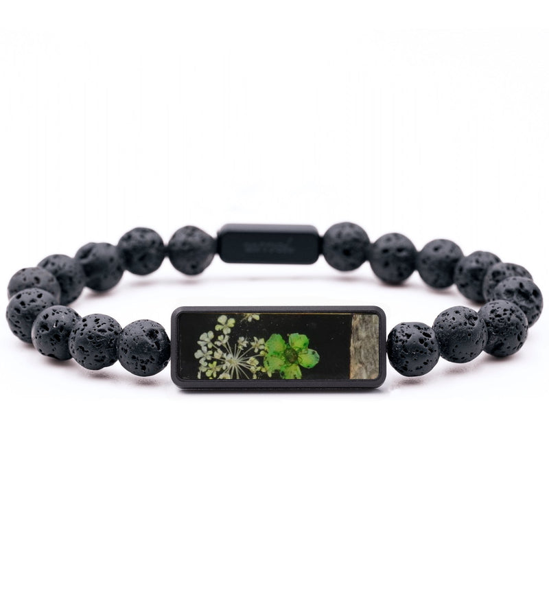 Lava Bead Wood Bracelet - Porter (Bloom, 816227)
