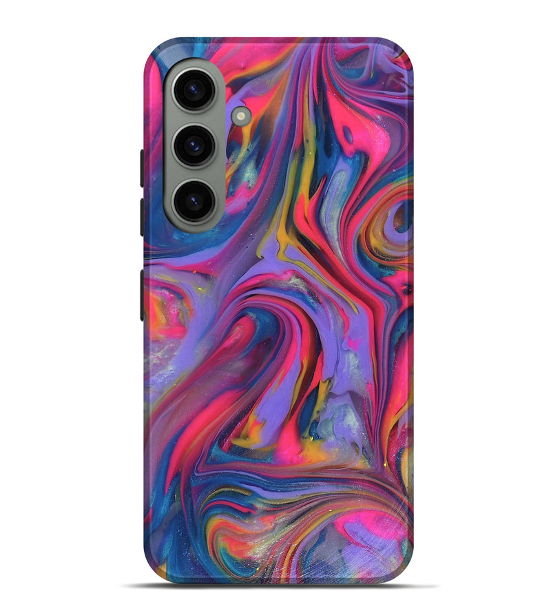 Galaxy S24 Plus ResinArt Live Edge Phone Case - Sophia (Neon, 816243)