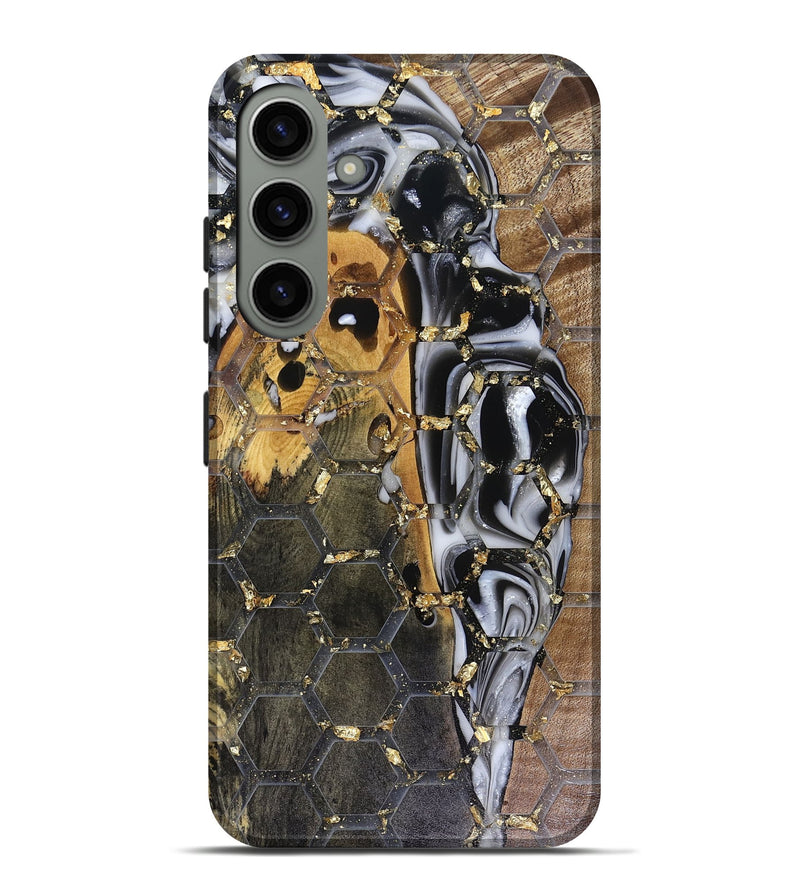 Galaxy S24 Plus Wood Live Edge Phone Case - Buck (Pattern, 816254)