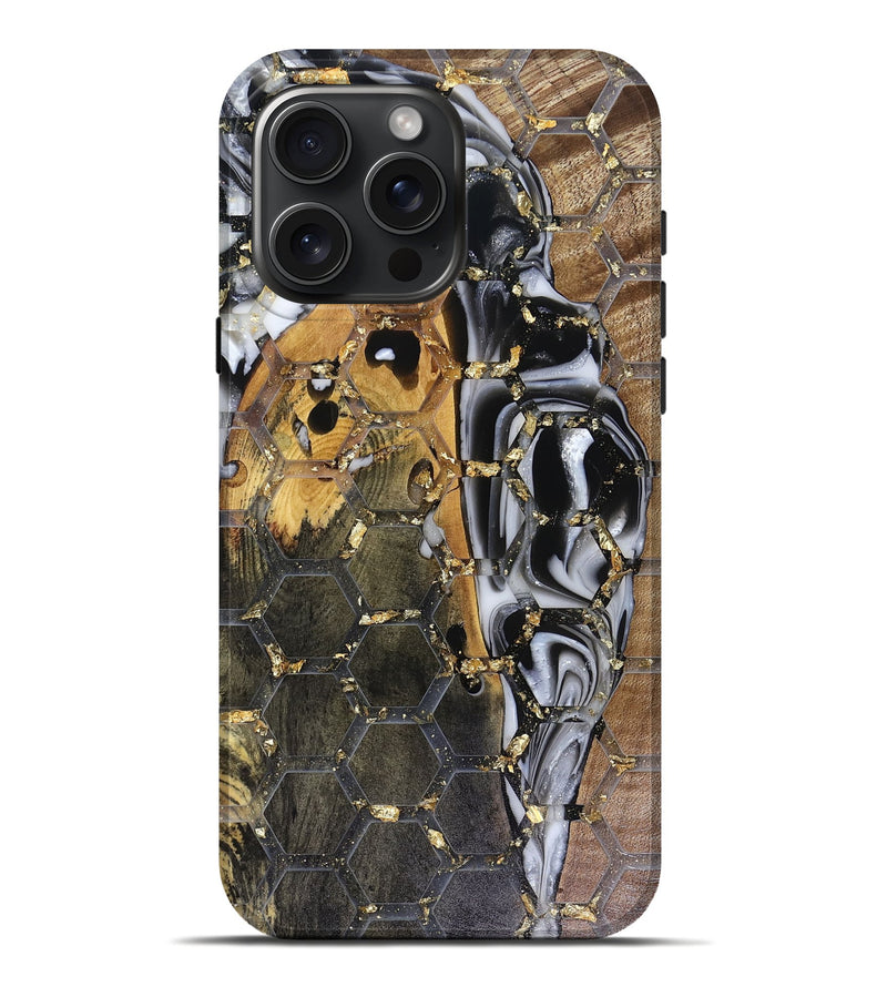 iPhone 16 Pro Max Wood Live Edge Phone Case - Buck (Pattern, 816254)