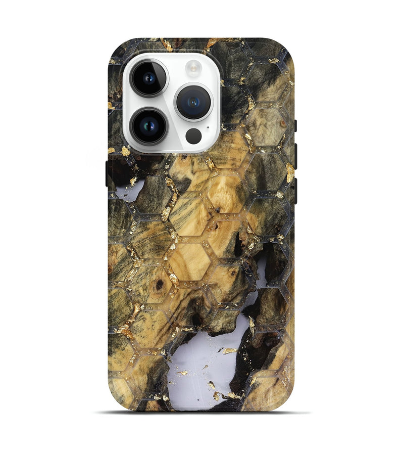 iPhone 15 Pro Wood Live Edge Phone Case - Rebecca (Pattern, 816255)