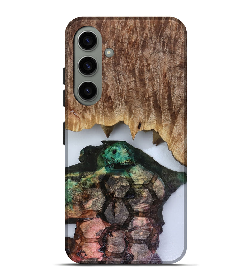 Galaxy S24 Plus Wood Live Edge Phone Case - Jamey (Clear, 816257)