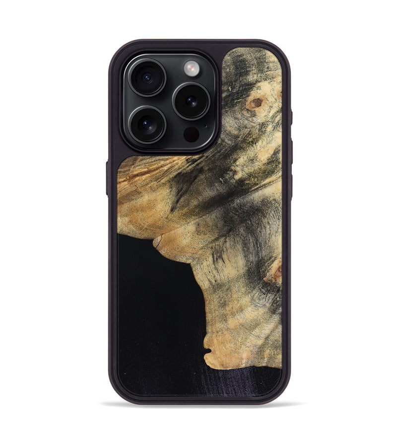 iPhone 15 Pro Wood Phone Case - Hettie (Wood Burl, 816271)