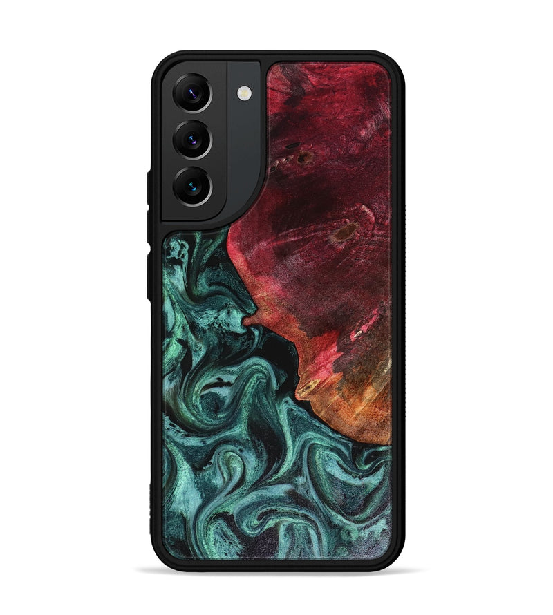Galaxy S22 Plus Wood Phone Case - Dinah (Green, 816282)