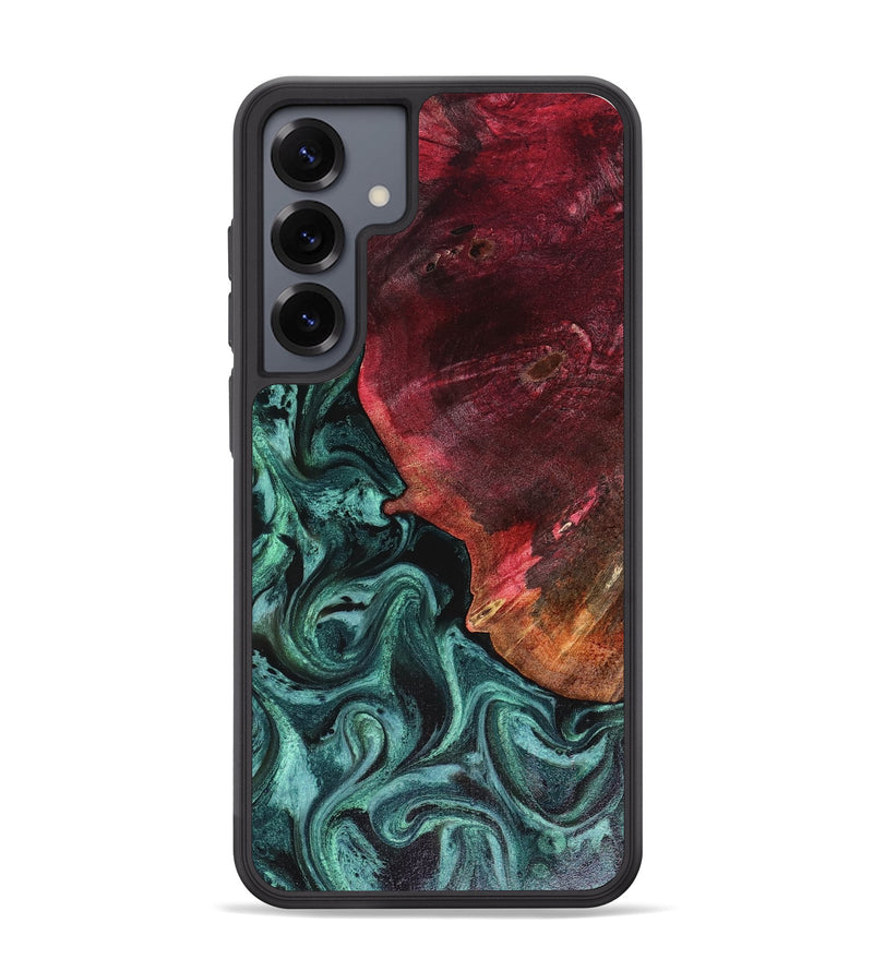 Galaxy S25 Plus Wood Phone Case - Dinah (Green, 816282)