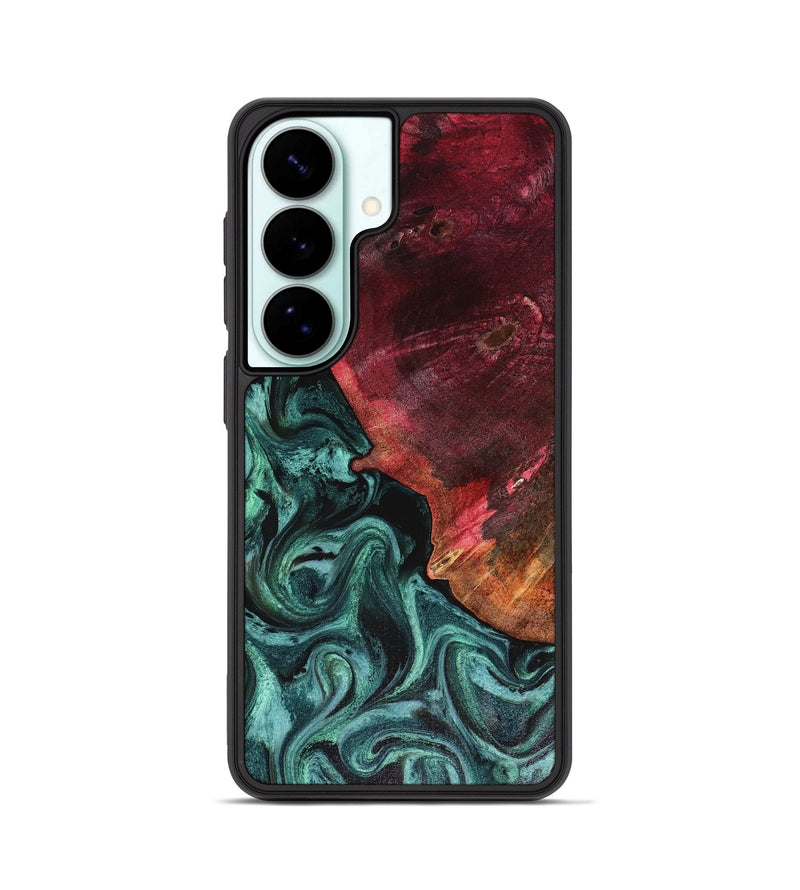 Galaxy S26 Wood Phone Case - Dinah (Green, 816282)