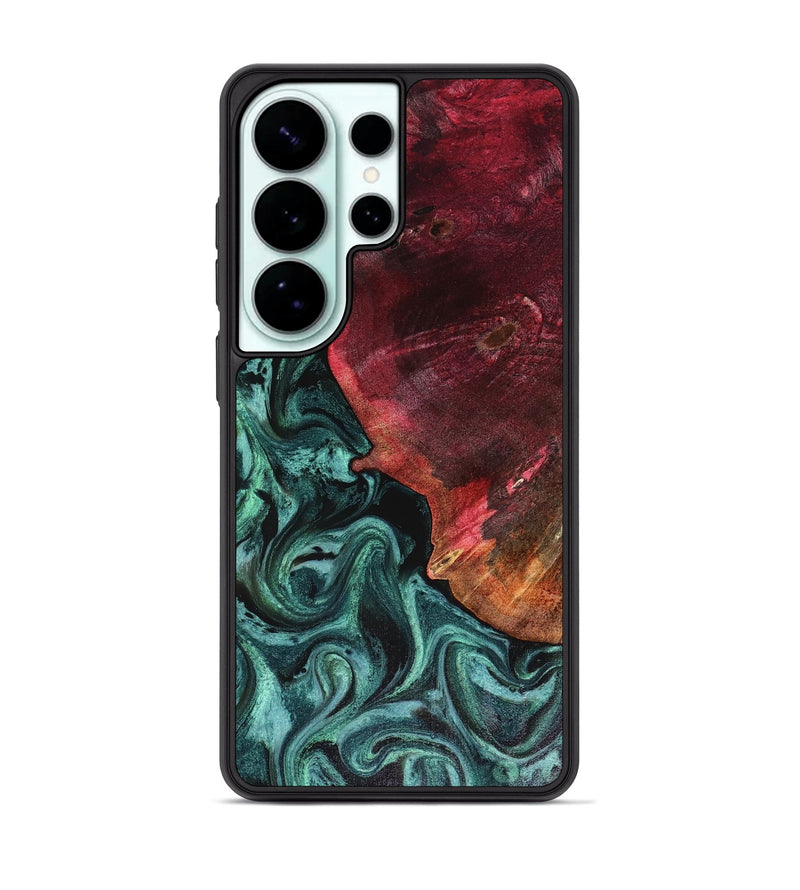 Galaxy S26 Ultra Wood Phone Case - Dinah (Green, 816282)
