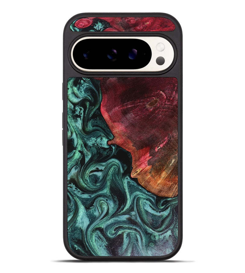 Pixel 9 Pro XL Wood Phone Case - Dinah (Green, 816282)