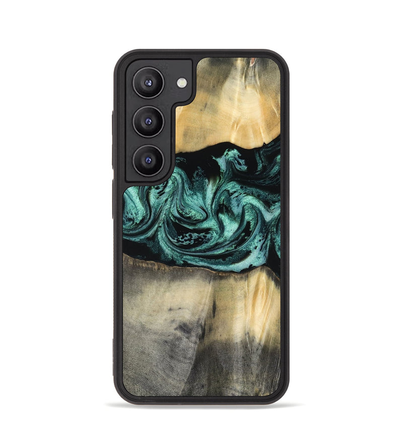 Galaxy S23 Wood Phone Case - Dara (Green, 816286)