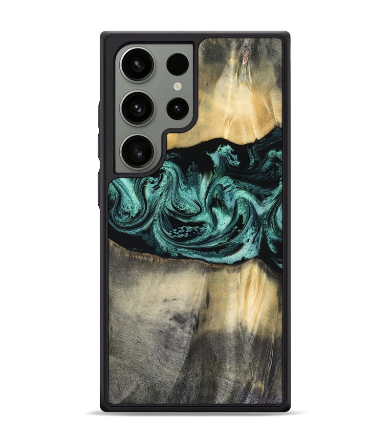 Galaxy S24 Ultra Wood Phone Case - Dara (Green, 816286)