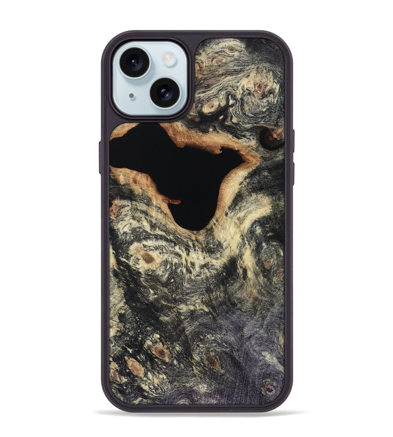 iPhone 15 Plus Wood Phone Case - Dorian (Wood Burl, 816297)