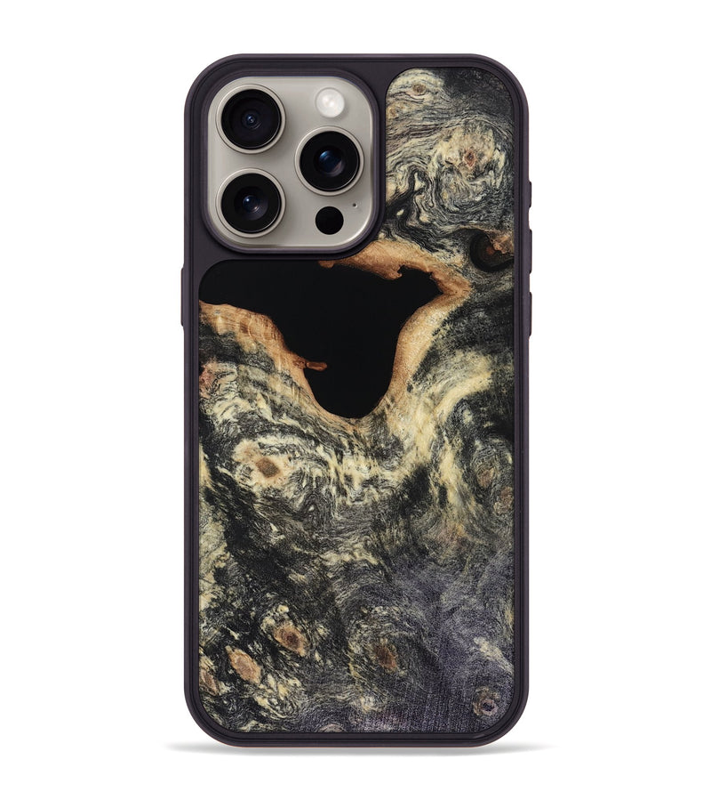 iPhone 15 Pro Max Wood Phone Case - Dorian (Wood Burl, 816297)