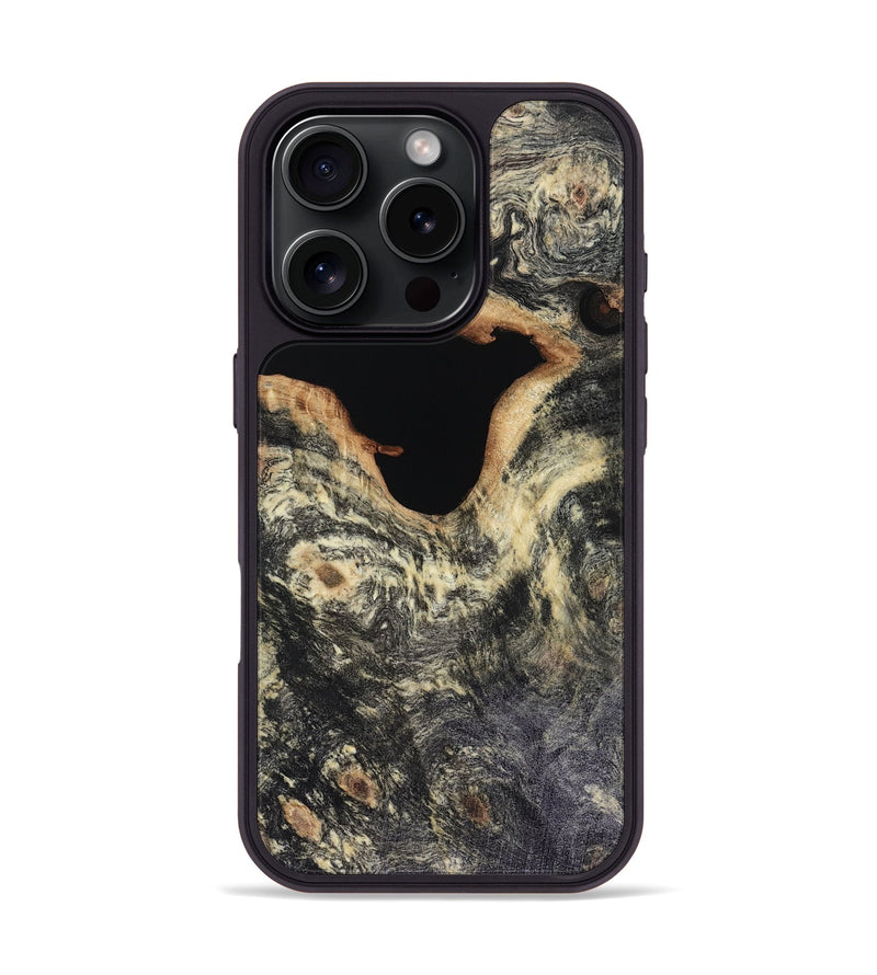 iPhone 16 Pro Wood Phone Case - Dorian (Wood Burl, 816297)