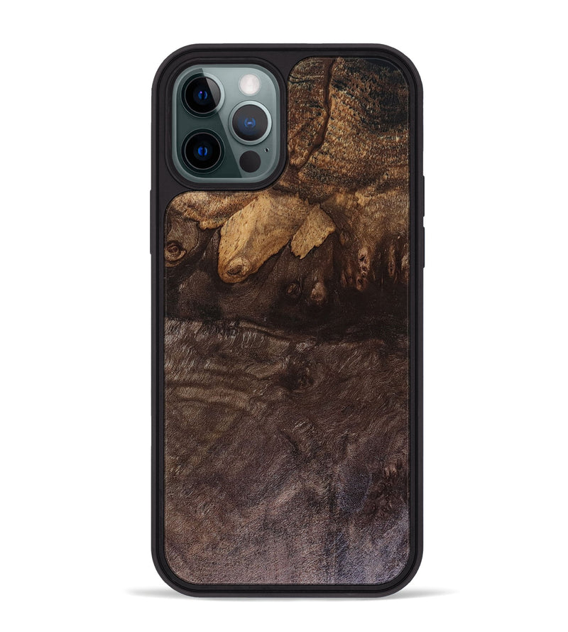 iPhone 12 Pro Max Wood Phone Case - Bodie (Wood Burl, 816303)
