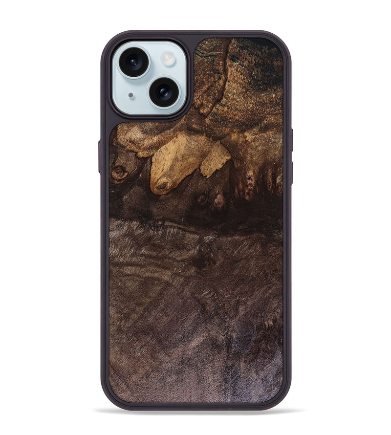 iPhone 15 Plus Wood Phone Case - Bodie (Wood Burl, 816303)