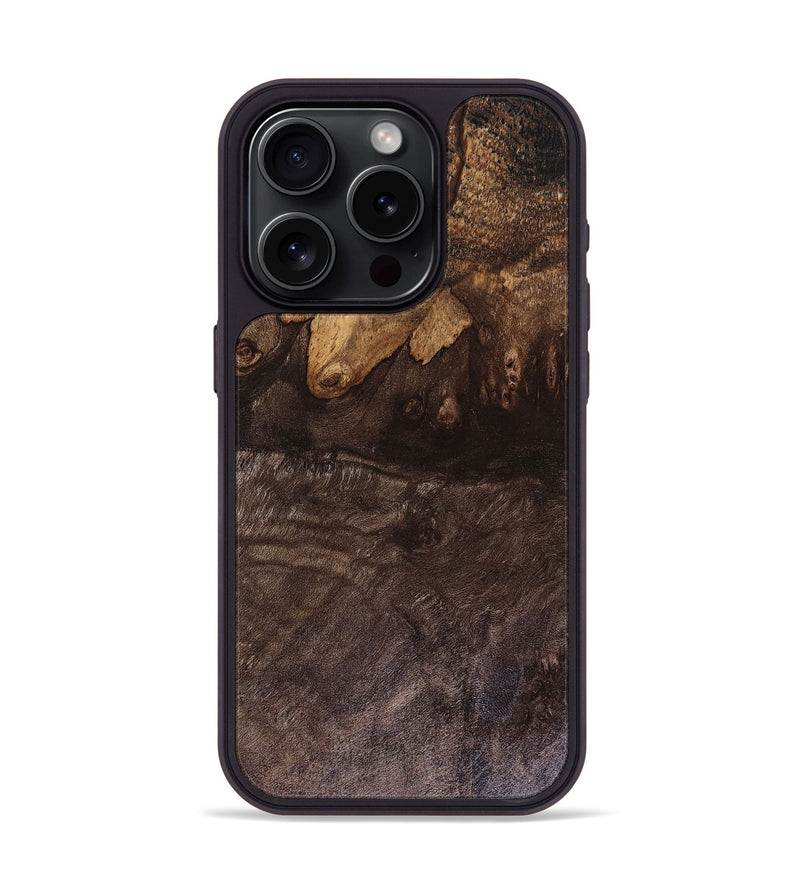 iPhone 15 Pro Wood Phone Case - Bodie (Wood Burl, 816303)