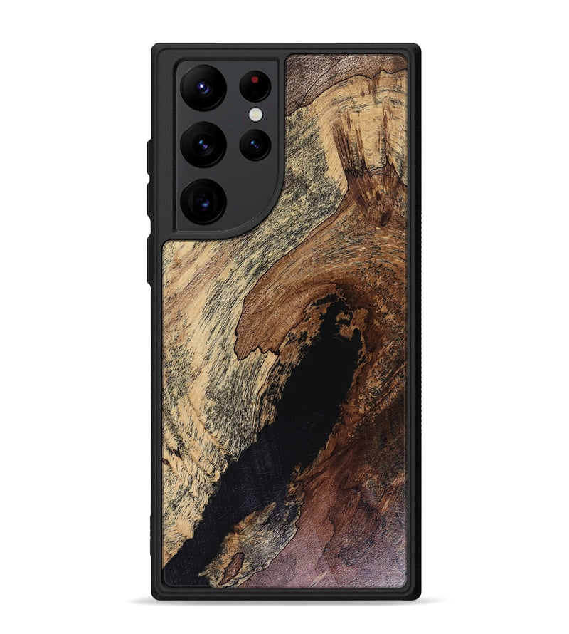 Galaxy S22 Ultra Wood Phone Case - Tera (Wood Burl, 816305)
