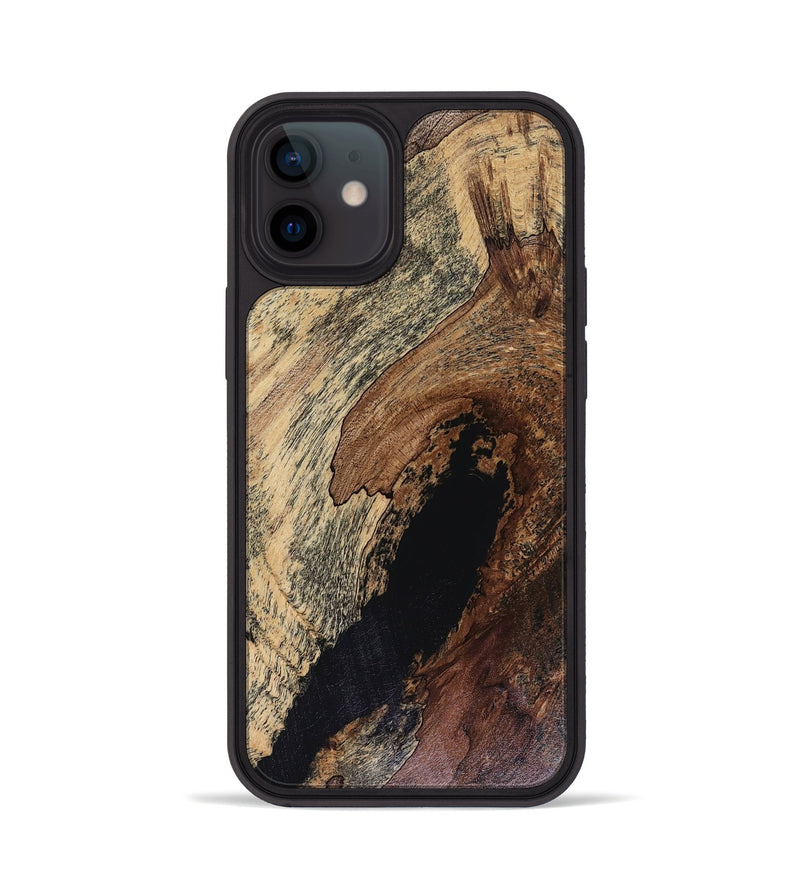 iPhone 12 Wood Phone Case - Tera (Wood Burl, 816305)