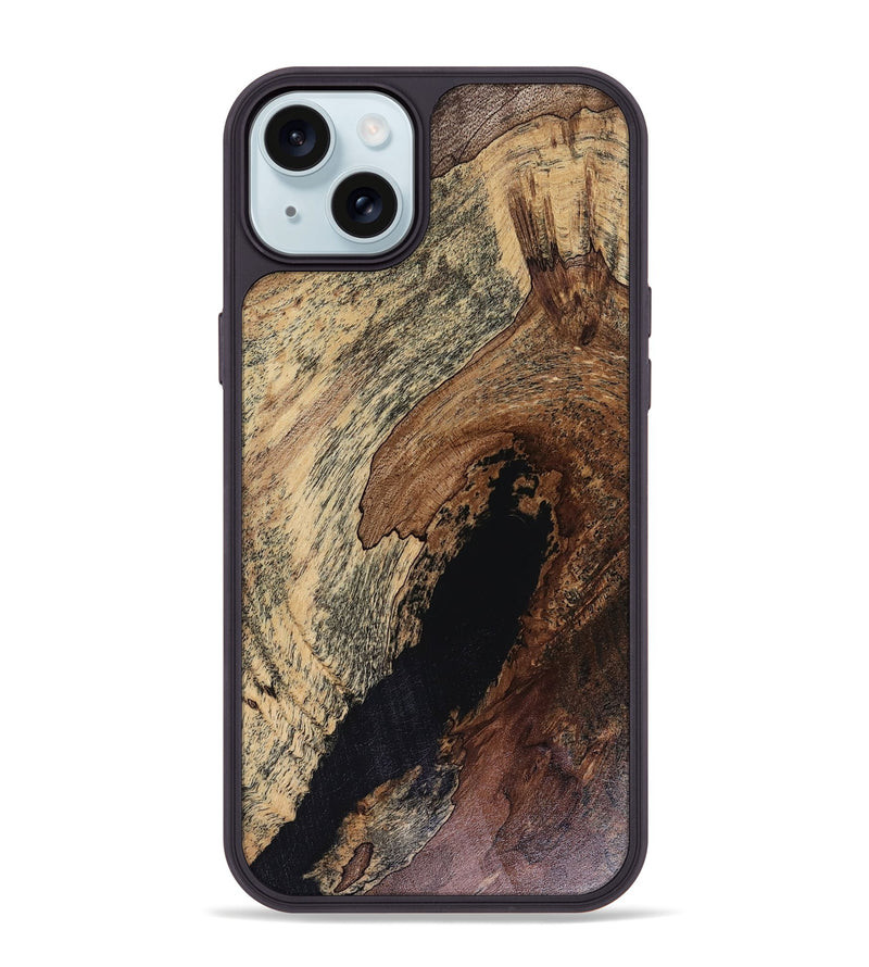 iPhone 15 Plus Wood Phone Case - Tera (Wood Burl, 816305)