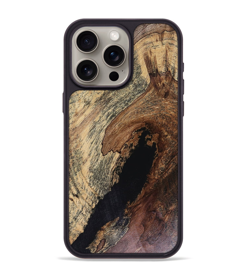iPhone 15 Pro Max Wood Phone Case - Tera (Wood Burl, 816305)