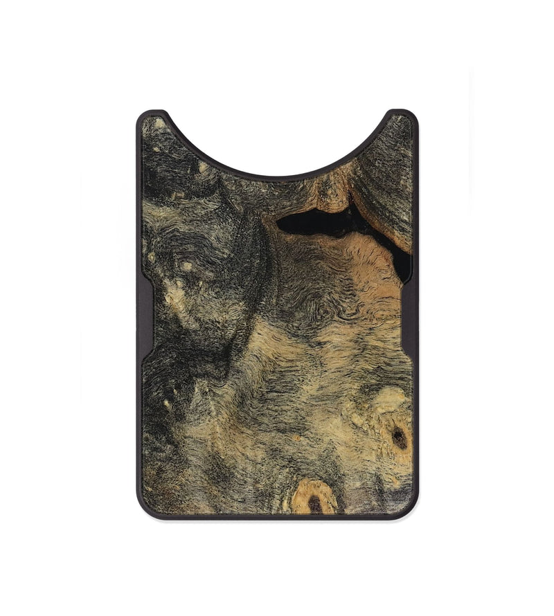 Alloy Wood Wallet - Shaun (Wood Burl, 816308)