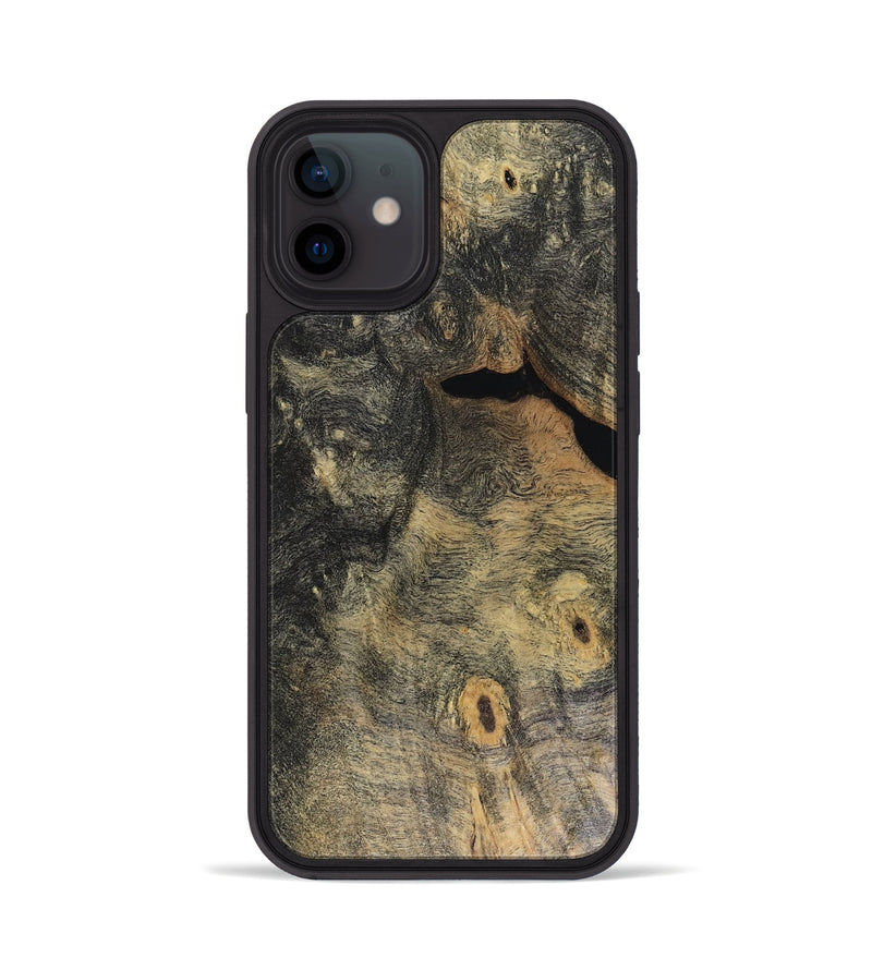 iPhone 12 Wood Phone Case - Shaun (Wood Burl, 816308)