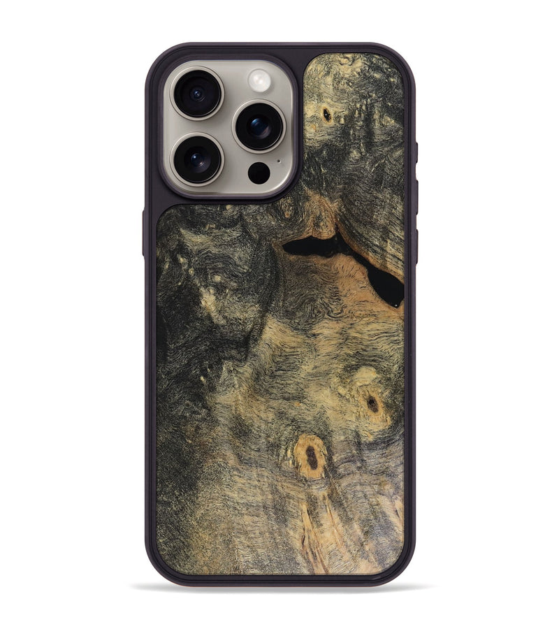 iPhone 15 Pro Max Wood Phone Case - Shaun (Wood Burl, 816308)