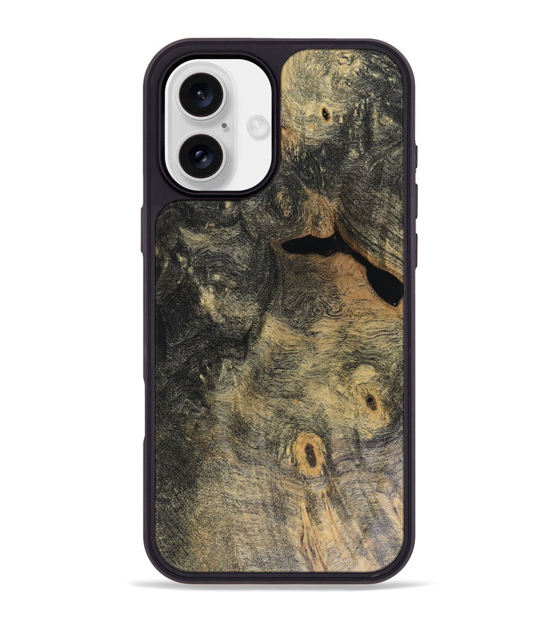 iPhone 16 Plus Wood Phone Case - Shaun (Wood Burl, 816308)