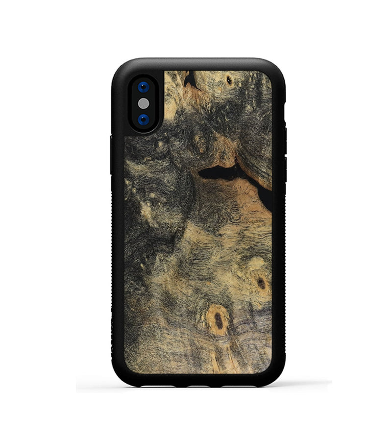 iPhone Xs Wood Phone Case - Shaun (Wood Burl, 816308)
