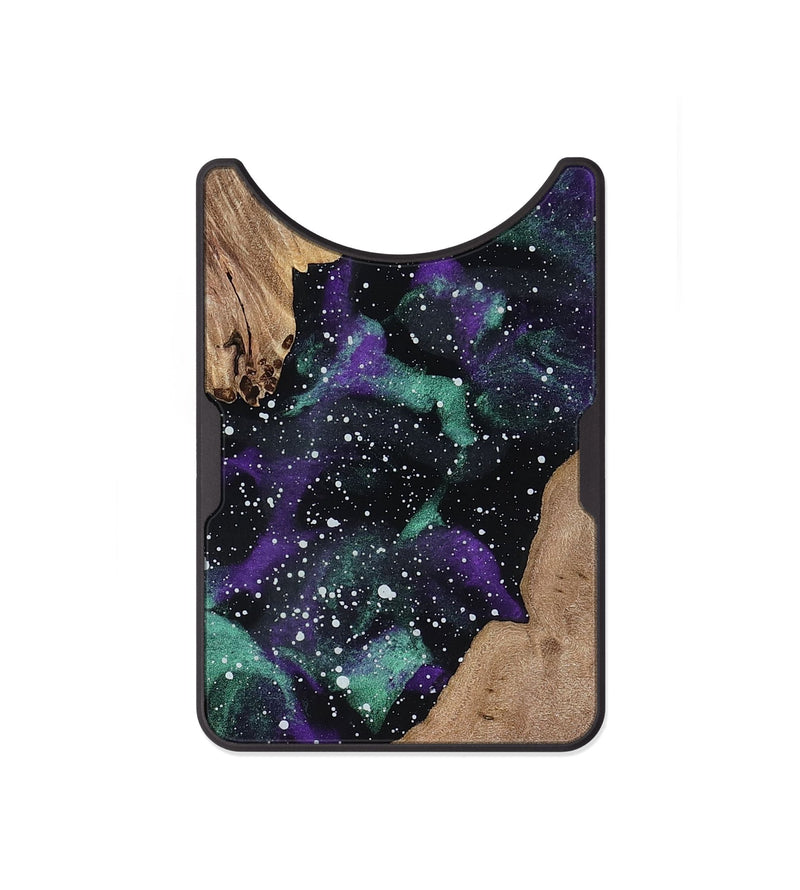 Alloy Wood Wallet - Justina (Cosmos, 816321)